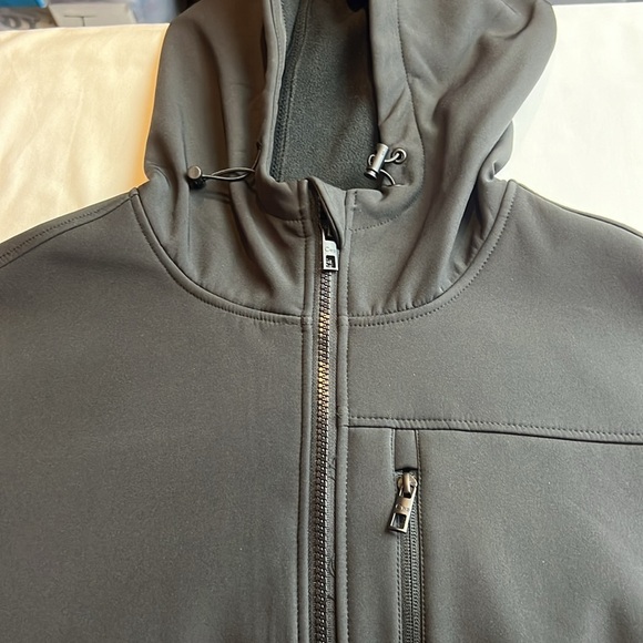 Canada Weather Gear Jacket Womens 1X Black Gray Fleece Full Zip Hoodie Plus NEW - Picture 10 of 10